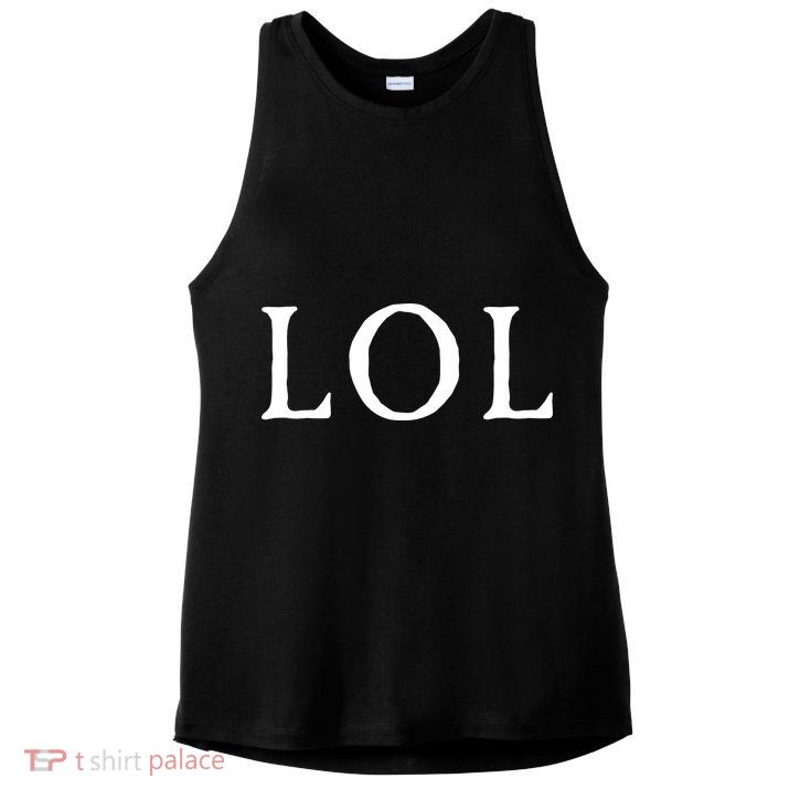 LOL Laugh Out Loud Ladies PosiCharge Tri-Blend Wicking Tank