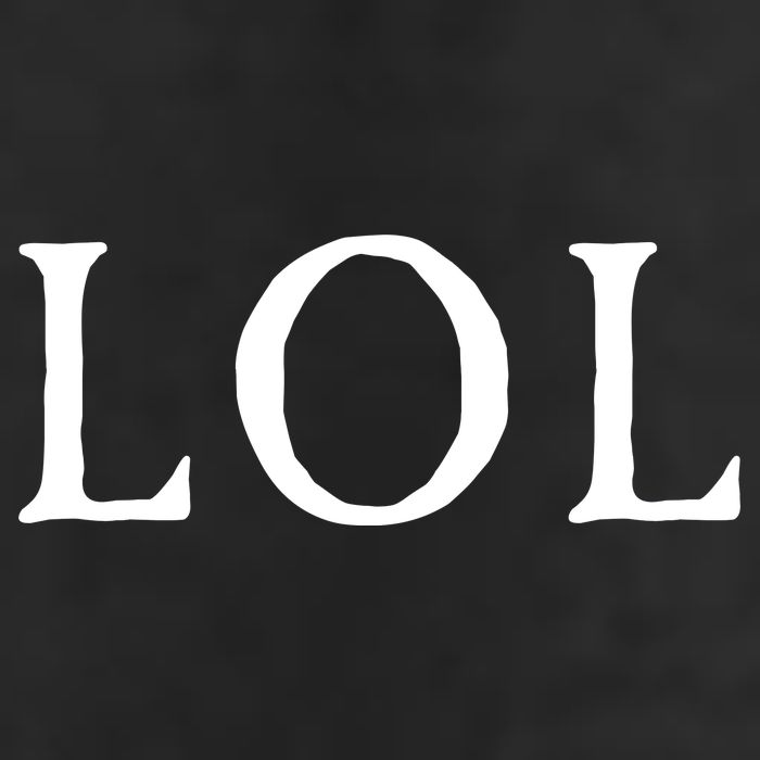 LOL Laugh Out Loud 7 Panel Mesh Trucker Snapback Hat