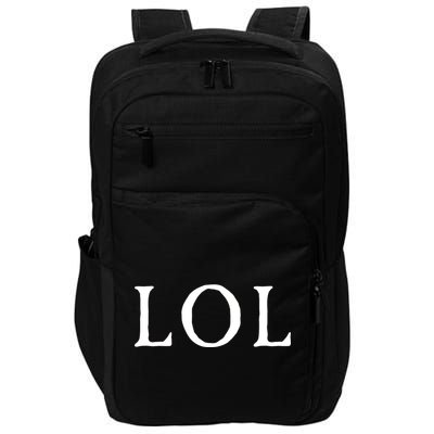 LOL Laugh Out Loud Impact Tech Backpack