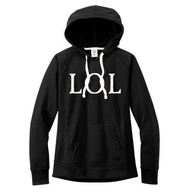 LOL Laugh Out Loud Women's Fleece Hoodie