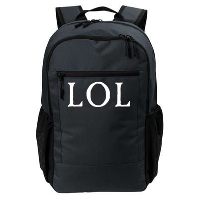 LOL Laugh Out Loud Daily Commute Backpack