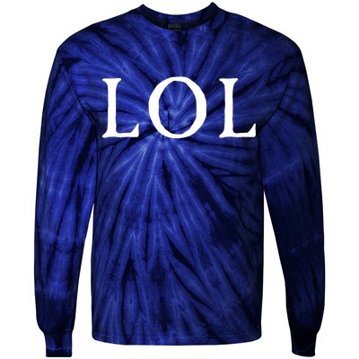 LOL Laugh Out Loud Tie-Dye Long Sleeve Shirt