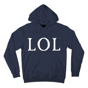 LOL Laugh Out Loud Tall Hoodie