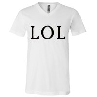 LOL Laugh Out Loud V-Neck T-Shirt