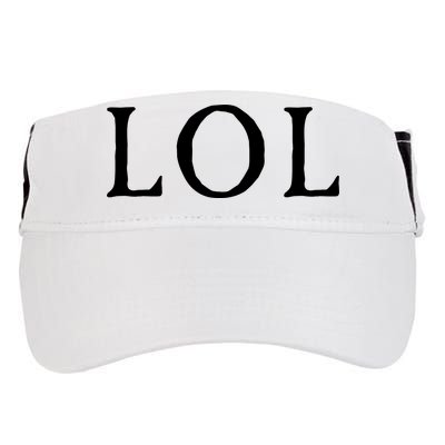 LOL Laugh Out Loud Adult Drive Performance Visor
