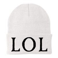 LOL Laugh Out Loud Knit Cap Winter Beanie