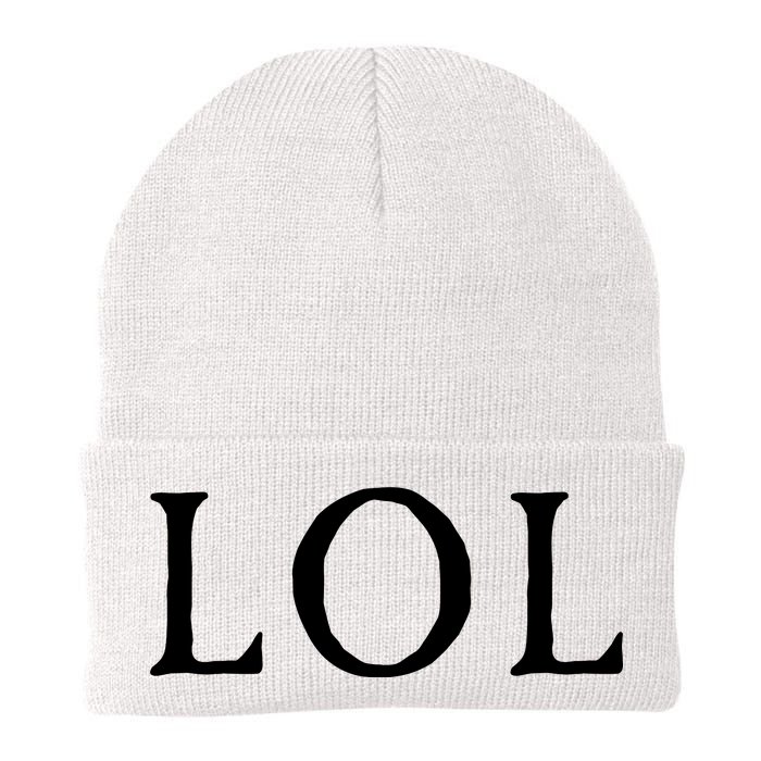 LOL Laugh Out Loud Knit Cap Winter Beanie