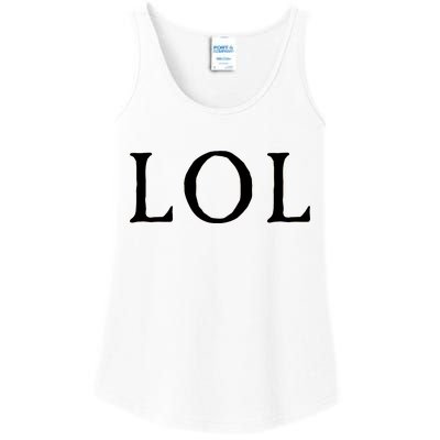 LOL Laugh Out Loud Ladies Essential Tank