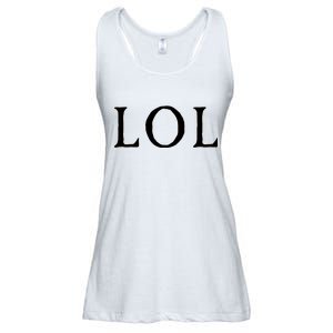 LOL Laugh Out Loud Ladies Essential Flowy Tank