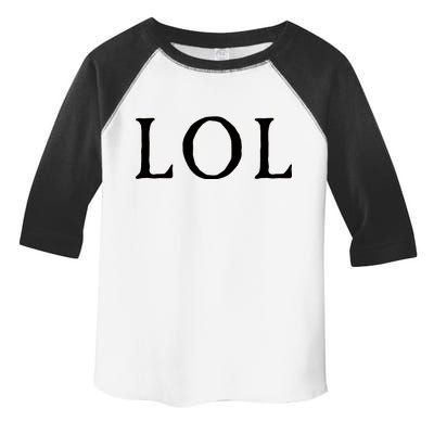 LOL Laugh Out Loud Toddler Fine Jersey T-Shirt