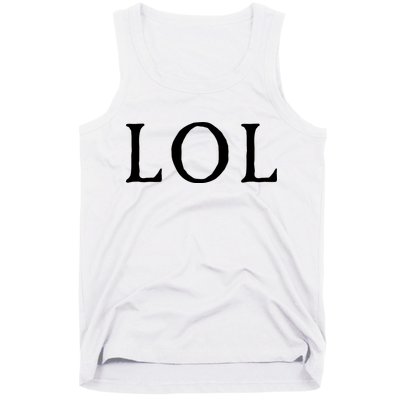 LOL Laugh Out Loud Tank Top