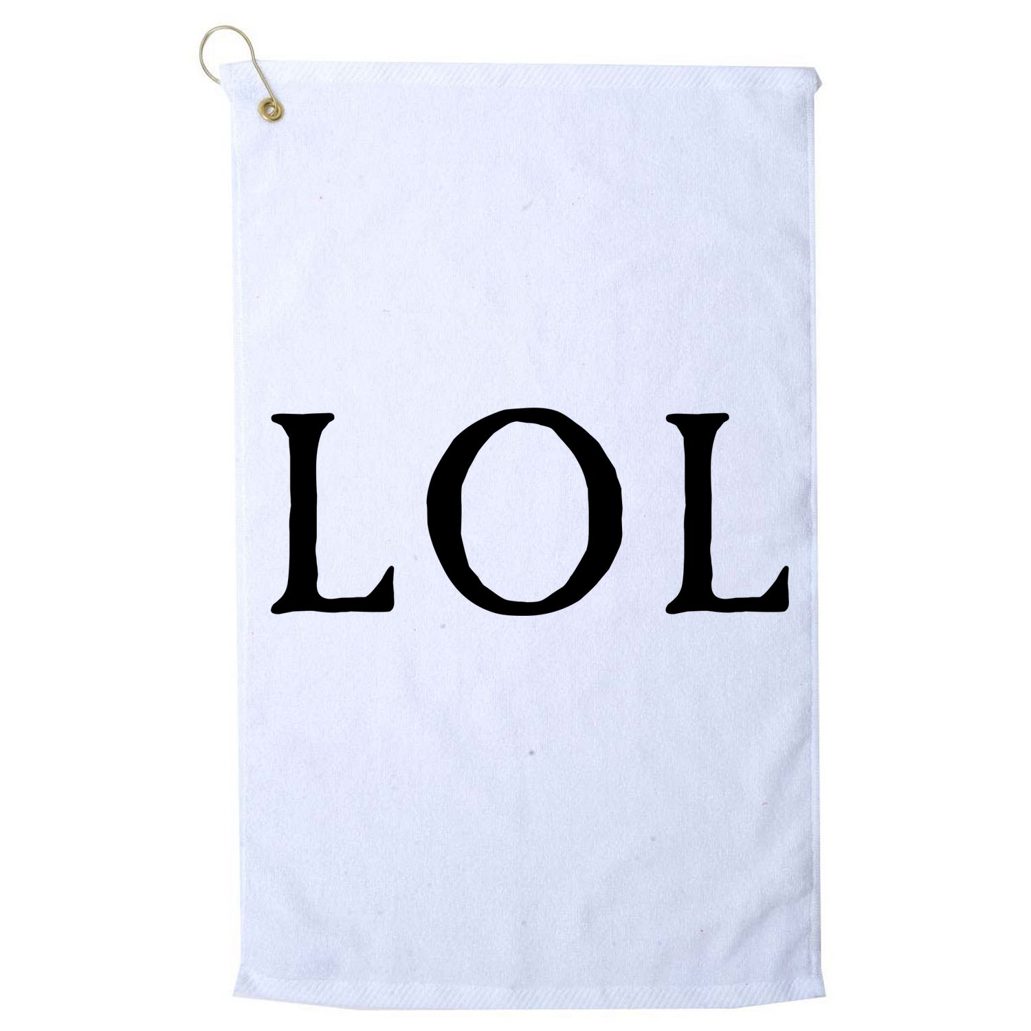 LOL Laugh Out Loud Golf Towel