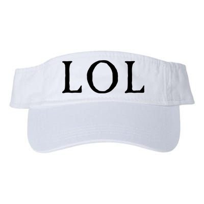 LOL Laugh Out Loud Visor