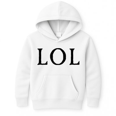 LOL Laugh Out Loud Kids Hoodie