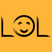LOL Smiley Face Emoji Cooling Performance Crew T-Shirt