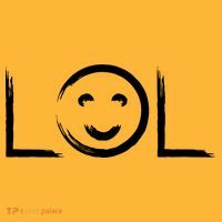 LOL Smiley Face Emoji Cooling Performance Long Sleeve Crew