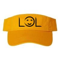 LOL Smiley Face Emoji Visor