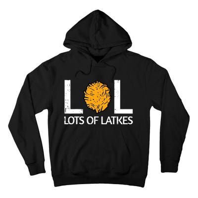 Lots Of Latkes Funny Jew Hanukkah Chanukah  Tall Hoodie