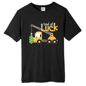 Loads Of Luck Shamrock Funny Truck Saint Patricks Day Tall Fusion ChromaSoft Performance T-Shirt