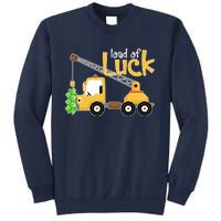 Loads Of Luck Shamrock Funny Truck Saint Patricks Day Sweatshirt