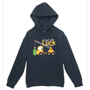 Loads Of Luck Shamrock Funny Truck Saint Patricks Day Urban Pullover Hoodie