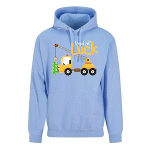 Loads Of Luck Shamrock Funny Truck Saint Patricks Day Unisex Surf Hoodie