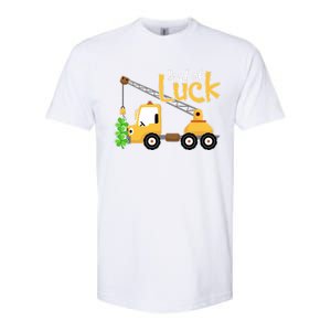 Loads Of Luck Shamrock Funny Truck Saint Patricks Day Softstyle CVC T-Shirt