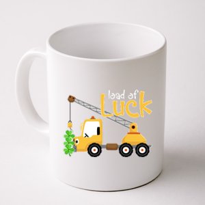 Loads Of Luck Shamrock Funny Truck Saint Patricks Day Coffee Mug