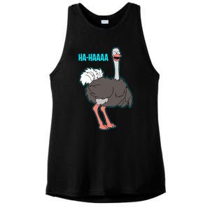 LAUGHING OSTRICH Ladies PosiCharge Tri-Blend Wicking Tank