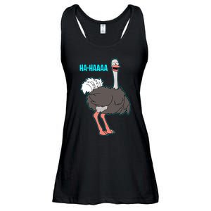 LAUGHING OSTRICH Ladies Essential Flowy Tank