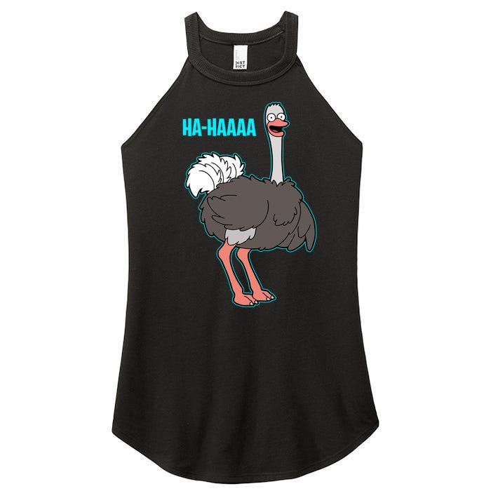 LAUGHING OSTRICH Women's Perfect Tri Rocker Tank