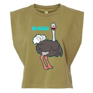 LAUGHING OSTRICH Garment-Dyed Women's Muscle Tee