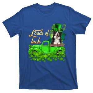 Loads Of Luck Truck Bernese Mountain St Patrick's Day Funny Gift T-Shirt