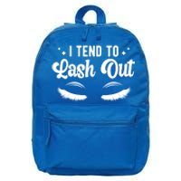 Lash Out Lash Tech Lash Technician Gift 16 in Basic Backpack