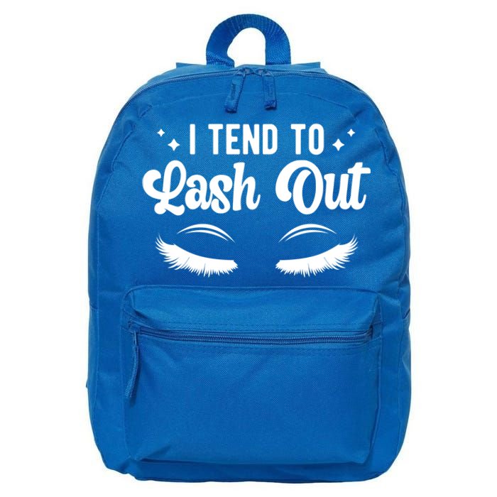 Lash Out Lash Tech Lash Technician Gift 16 in Basic Backpack