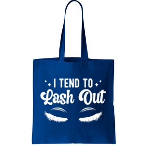 Lash Out Lash Tech Lash Technician Gift Tote Bag