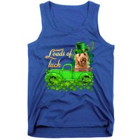 Loads Of Luck Truck Goldendoodle St Patrick's Day Gift Tank Top