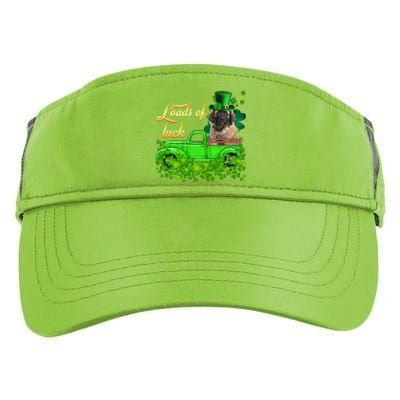 Loads Of Luck Truck Leonberger St Patrick's Day Gift Adult Drive Performance Visor