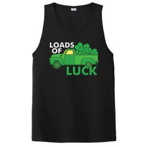 Loads Of Luck Funny Truck Patricks Day PosiCharge Competitor Tank