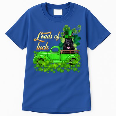 Loads Of Luck Truck Scottish Terrier St Patrick's Day Funny Gift Tall T-Shirt