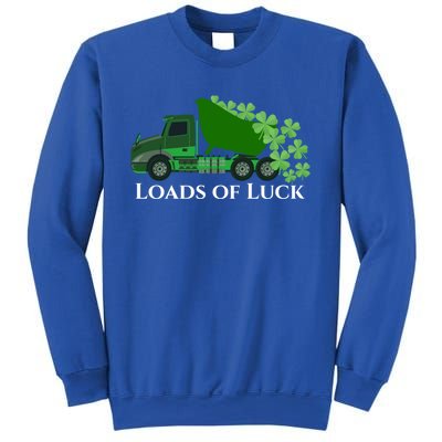 Loads Of Luck Truck St Patricks Day Shamrock Gift Sweatshirt