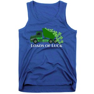 Loads Of Luck Truck St Patricks Day Shamrock Gift Tank Top