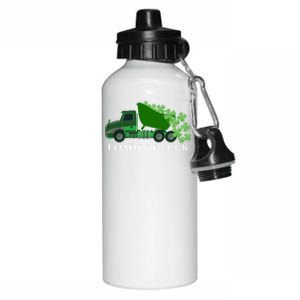 Loads Of Luck Truck St Patricks Day Shamrock Gift Aluminum Water Bottle