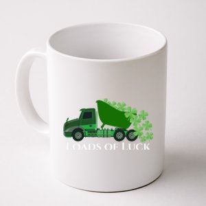 Loads Of Luck Truck St Patricks Day Shamrock Gift Coffee Mug