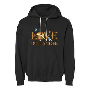 Love Outlander Garment-Dyed Fleece Hoodie