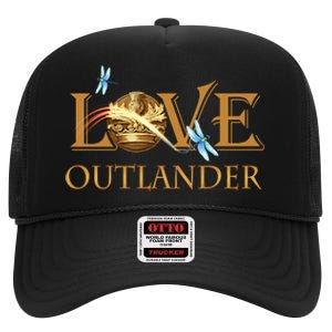 Love Outlander High Crown Mesh Back Trucker Hat