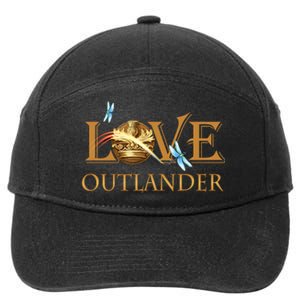 Love Outlander 7-Panel Snapback Hat