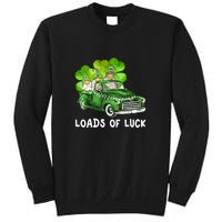 Load Of Luck Truck Gnomies Clover Shamrock St Patrick's Day Sweatshirt