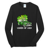 Load Of Luck Truck Gnomies Clover Shamrock St Patrick's Day Tall Long Sleeve T-Shirt