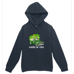 Load Of Luck Truck Gnomies Clover Shamrock St Patrick's Day Urban Pullover Hoodie